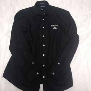 Lands End State Farm button up